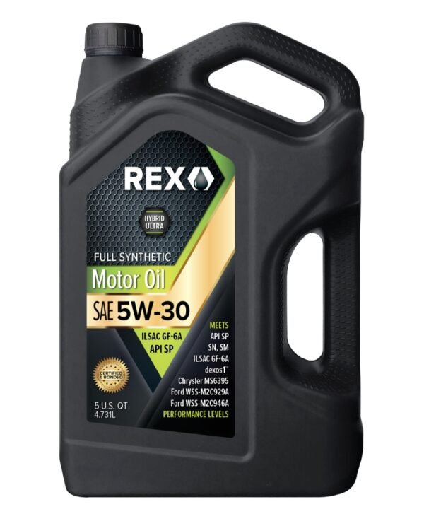 Rex Full Synthetic 5W30 (20-quart case) - Image 4