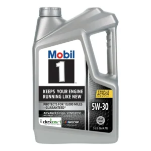 Mobil1 5W-30 Advanced Full Synthetic Motor Oil , 5Qts