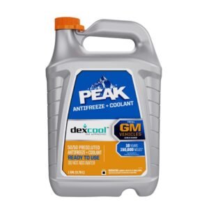 Peak Dex-Cool 50/50 Antifreeze + Coolant , 1 Gal , 6-pk